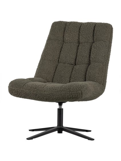 373406 G 02 VS FA Job draaifauteuil teddy groen EA