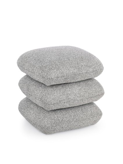 Otočný puf ANTARA grey