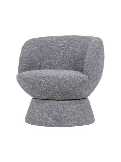 Otočné kreslo Shuffle grey melange