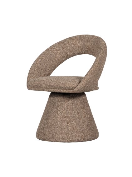 Jedálenská otočná stolička WINTER natural melange