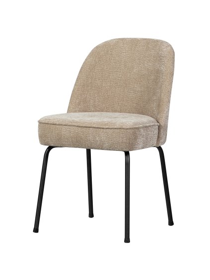 800816 SA 02 VS BP Vogue eetkamerstoel 3D chenille zand SA
