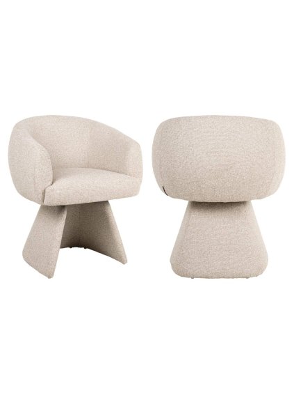 Otočná stolička Quiriro biscotti