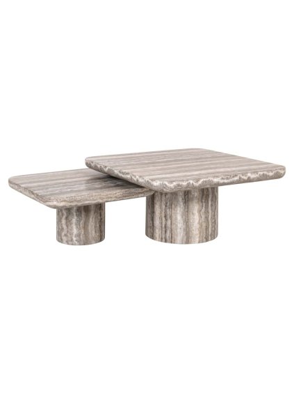 Konferenčný stolík Dulce grey (set 2ks)