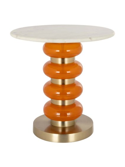 Príručný stolík Boann orange