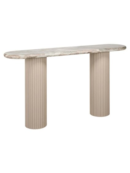 Konzolový stolík Coronel blush beige
