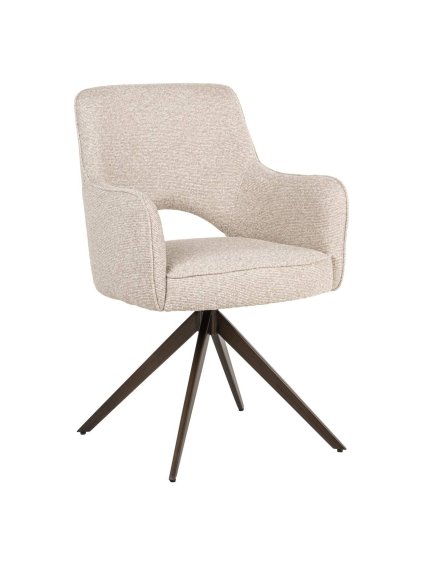 Otočná stolička Ginerva biscotti