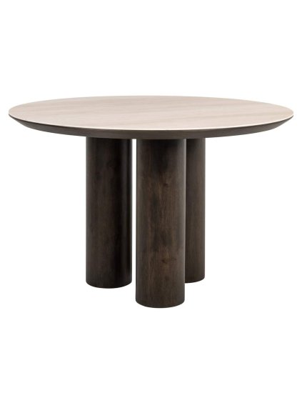 Jedálenský okrúhly stôl Ritz beige 120cm