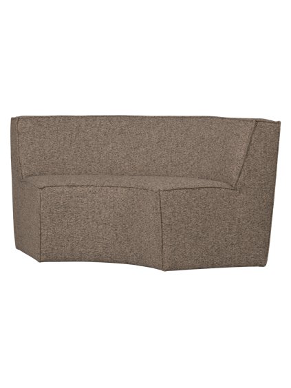 Okrúhla jedálenská lavica Europa dark brown