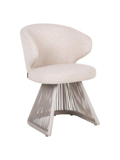 Exteriérová stolička NUBA beige alpine