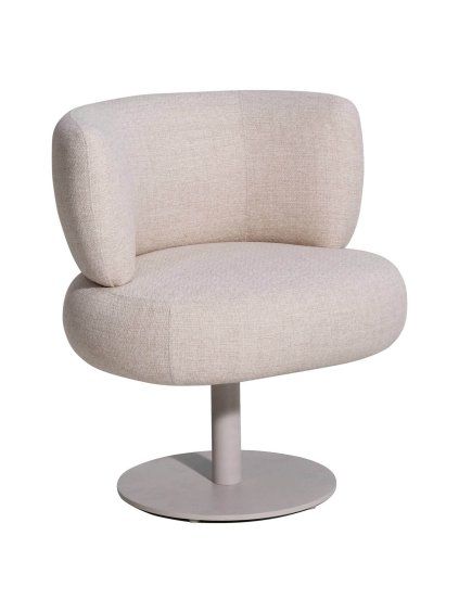 Exteriérová otočná stolička MASON beige alpine