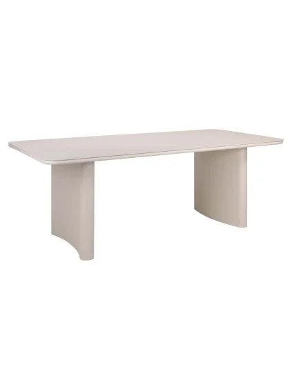 Exteriérový stôl SENZA light beige 220cm