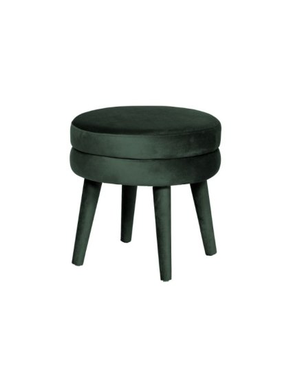 Taburetka Macaron velvet warm green