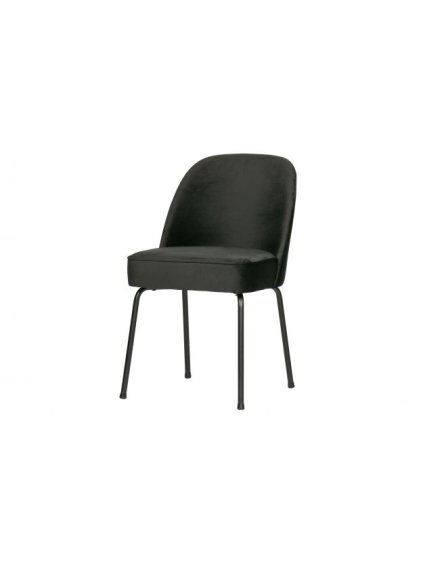 Jedálenská stolička VOGUE velvet  black
