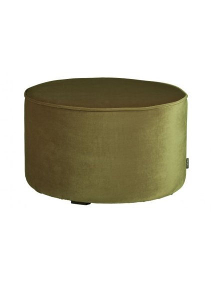 Nízky puf Sara velvet army