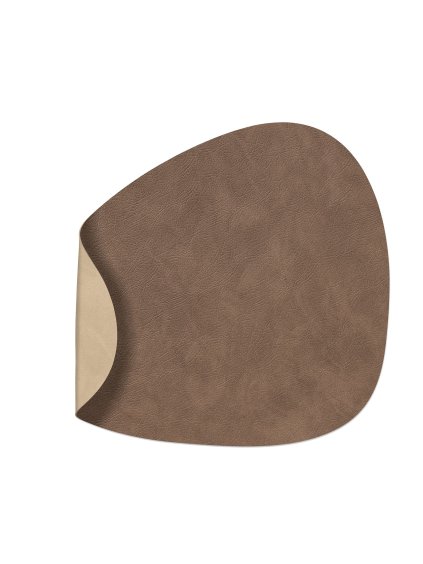 Prestieranie CURVE Double CLOUD Brown/NUPO Sand