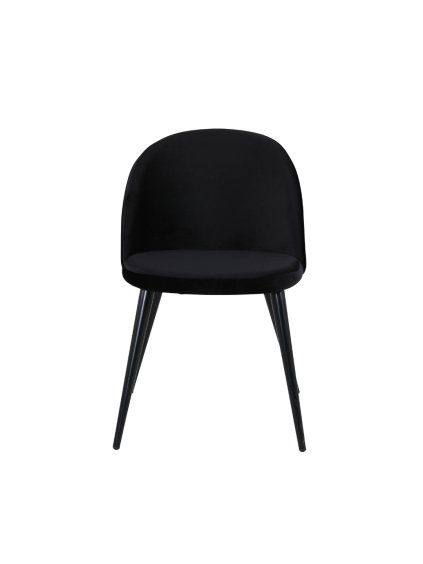 Jedálenská stolička Ingrid Velvet black