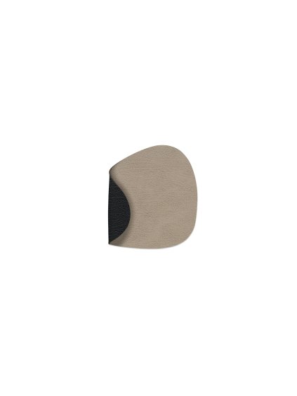 Podložka pod pohár CURVE Double BULL Warm grey/Black