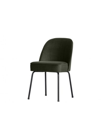 Jedálenská stolička VOGUE velvet dark green