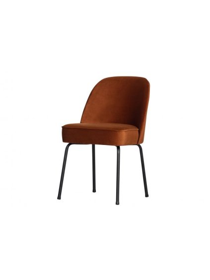 Jedálenská stolička VOGUE velvet rust