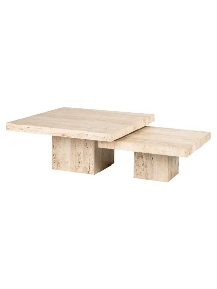 Square Coffee table La Cantera set
