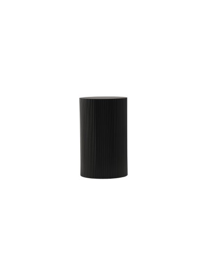 Príručný stolík Lenox black ⌀30,5 cm