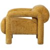 340483 G 03 VS WE Lenny fauteuil in grove textuur goud geel