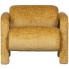 340483 G 01 VS WE Lenny fauteuil in grove textuur goud geel