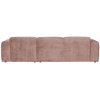 375073 T 04 VS WE Cloud chaise longue rechts geweven chenille taupe AK1