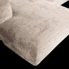 375072 N 02 VS WE Cloud chaise longue links geweven chenille naturel detail