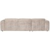 375072 N 04 VS WE Cloud chaise longue links geweven chenille naturel AK1