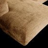 375072 H 02 VS WE Cloud chaise longue links geweven chenille honing geel detail
