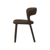 Jedálenská stolička NOBLE brown melange
