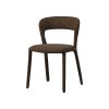 Jedálenská stolička NOBLE brown melange