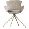 377562 Z 04 VS FA Eliva eetkamerstoel structure velvet zand B1