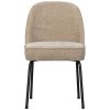 800816 SA 01 VS BP Vogue eetkamerstoel 3D chenille zand