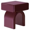 Príručný stolík Bennet bergundy