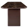 Jedálenský stôl Almundi chocolat brown 230cm