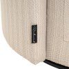 Exteriérové otočné kreslo MARLIN beige