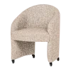 377800 N 01 VS WP Cordo eetkamerstoel met wielen melange naturel fsc FA