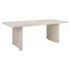 Exteriérový stôl SENZA light beige 220cm