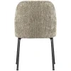 800816 WH 04 VS BP Vogue eetkamerstoel structure velvet wheatfield AK1