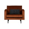 Kreslo Rodeo velvet rust