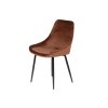 Jedálenská stolička Bari marron