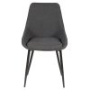 Jedálenská stolička Bari tmavá sivá