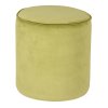 Puf Klint velours vert pomme