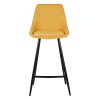 Pultová stolička BARI jaune moutarde