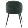 Jedálenská stolička Ingrid Velvet green