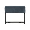 Taburetka Micha ribcord steel blue