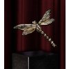 Dragonfly S mosadzná nábytková úchytka