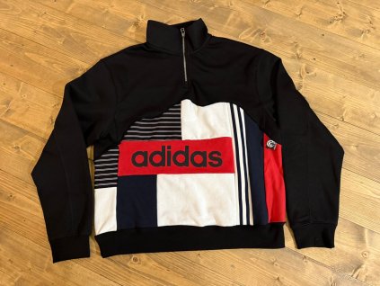 Upcyklovaná mikina Adidas v. M